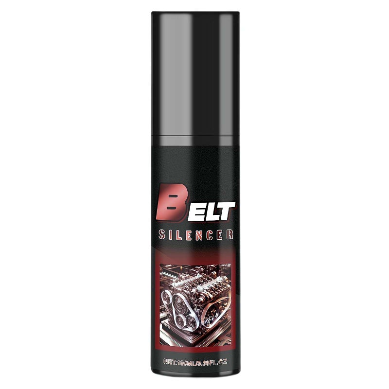 Belt Conditioner Spray Automotive, 1pcs 100ml Belt Car Engine Belt Lubrication & Silencer Spray, Reduces Noise&Friction, Restores Grip&Extends Belt Life, for suvs,trucks Universal cars Maintenance - Image 1